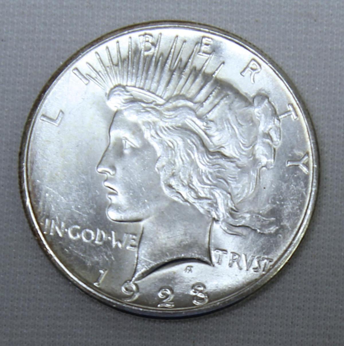 1923 S Peace Dollar