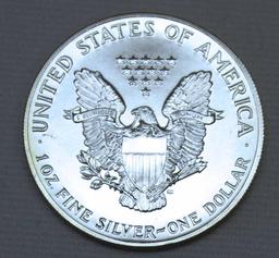 1989 Silver Eagle .999 Silver Bullion