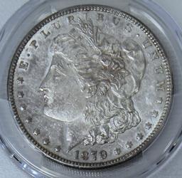 1879 S Rev. 1878 Morgan Dollar Slab PCGS AU55