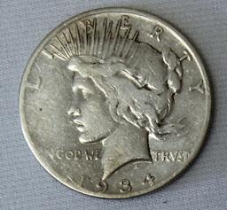 1934 S Peace Dollar, Key Date