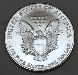 1993 Silver Eagle .999 Silver Bullion