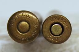 U.S. Cartridge Co. 7.62 mm Russian and Kynoch .240 Rimmed Collector Cartridges