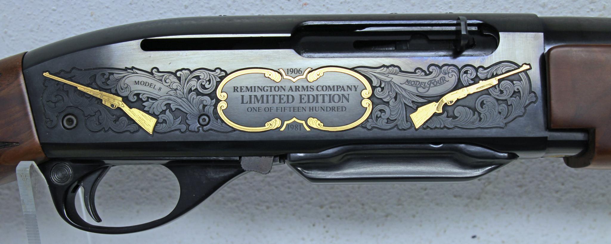 Remington Model 4 Diamond Anniversary .30-06 Semi-Auto Rifle, Limited Edition 1 of 1500, 1981