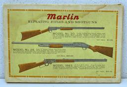 Marlin Repeaters Rifles, Carbines, Shotguns Catalog Dated July 1915