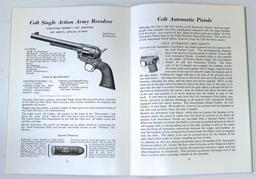 Colt Fire Arms Catalog with Price List 1941