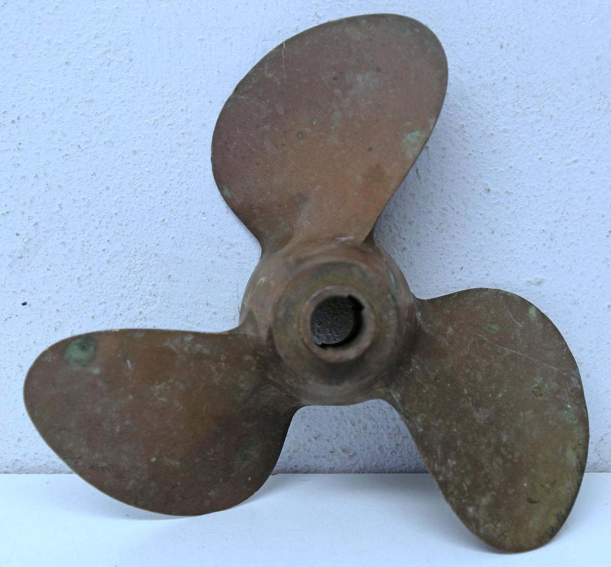 U.S. World War II Brass Torpedo Propellor