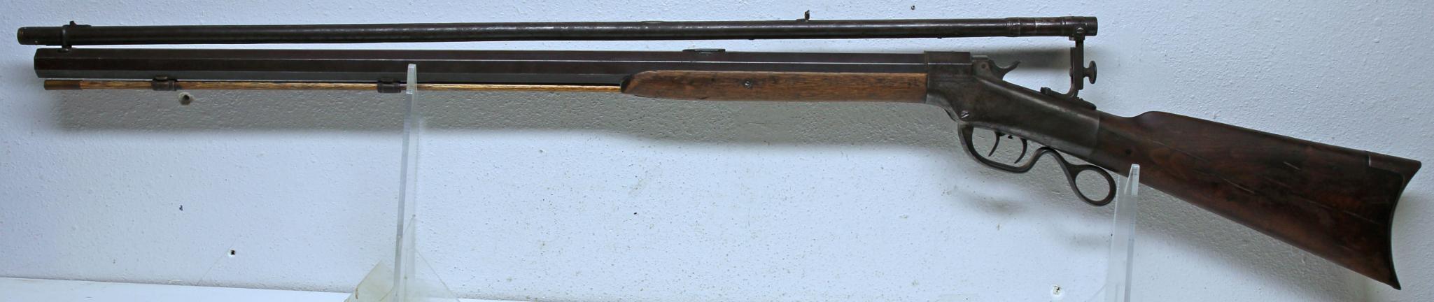 Rare! Marlin Ballard Pacific No. 5 .40-70 Ballard Straight Single Shot Rifle with Telescopic Sight