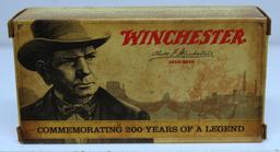 Full Box Winchester Ammunition 200 Year Commemorative Oliver F. Winchester .45 Colt 250 gr. LRN