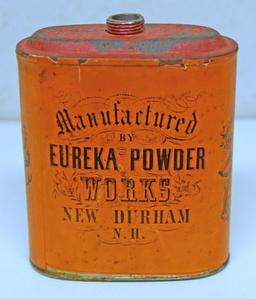 Imperial Gun Powder Mfg. by Eureka Powder Works New Durham, N.H., Missing Lid, Any contents will be