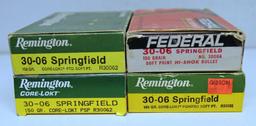 4 Full Boxes Mixed Rounds .30-06 Springfield Cartridges Ammunition...