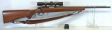Ruger Model 77/22 .22 LR Bolt Action Rifle w/Leupold M8-4X Compact Scope Checkered Wood... Extra