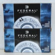 2 Full Boxes Federal .300 Win. Magnum 180 gr. SP Cartridges Ammunition...