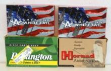 2 Full Boxes Hornady American Whitetail .30-06 Sprg. 150 gr. InterLok and Full Box Remington Express