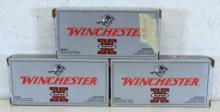 2 Full Boxes and Partial Box 19 Winchester Super-X .300 Savage 150 gr. Power-Point Cartridges