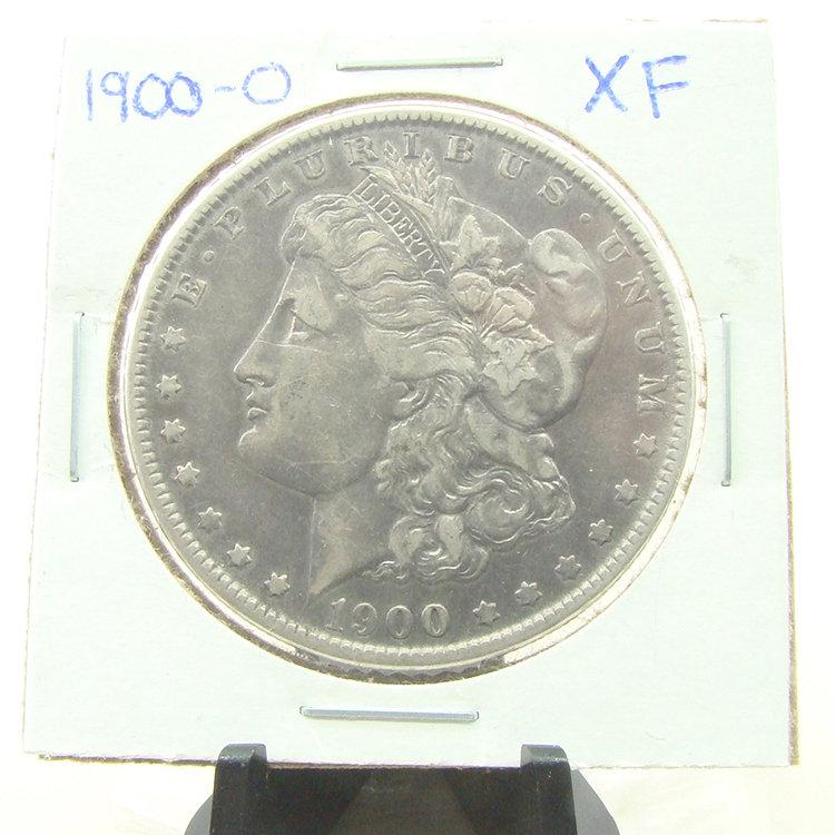 1900-O Morgan Silver Dollar (XF)