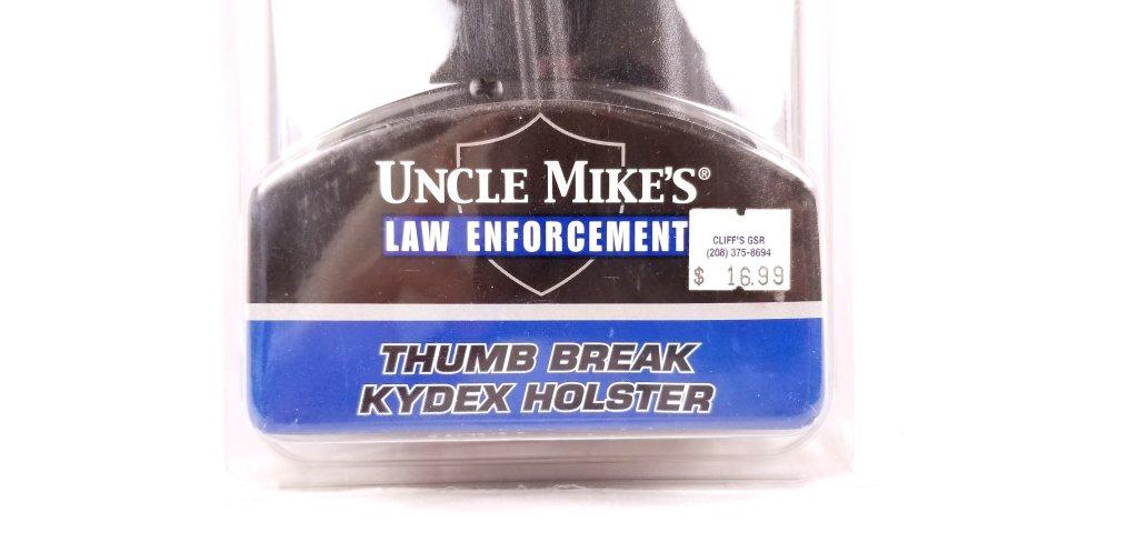 Uncle Mike's Law Enforcement Thumb Break Kydex Hol