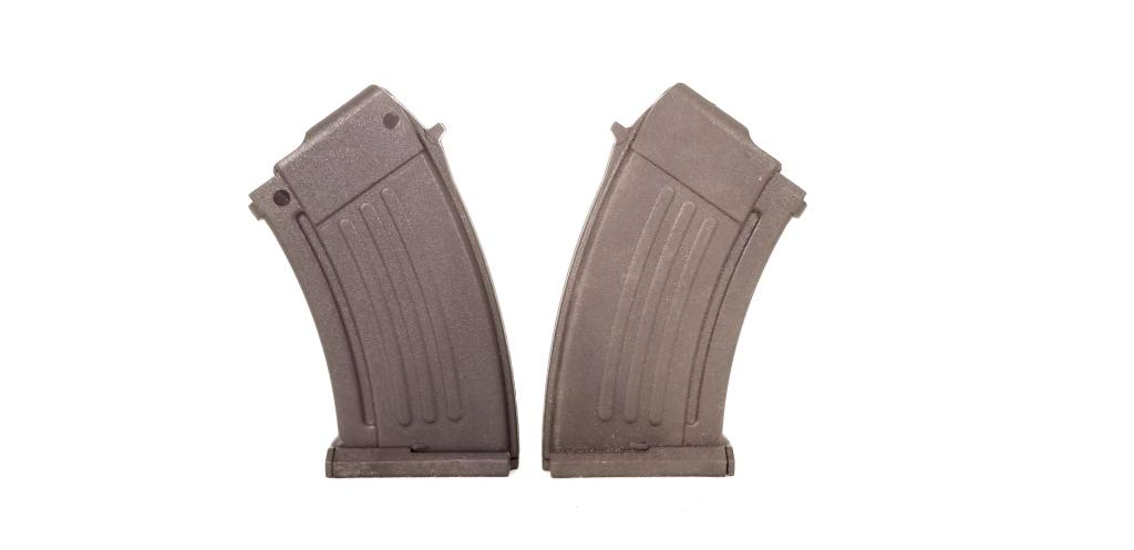 Ak47 In-line Low Cap Single Stack 10 Round Mags (2