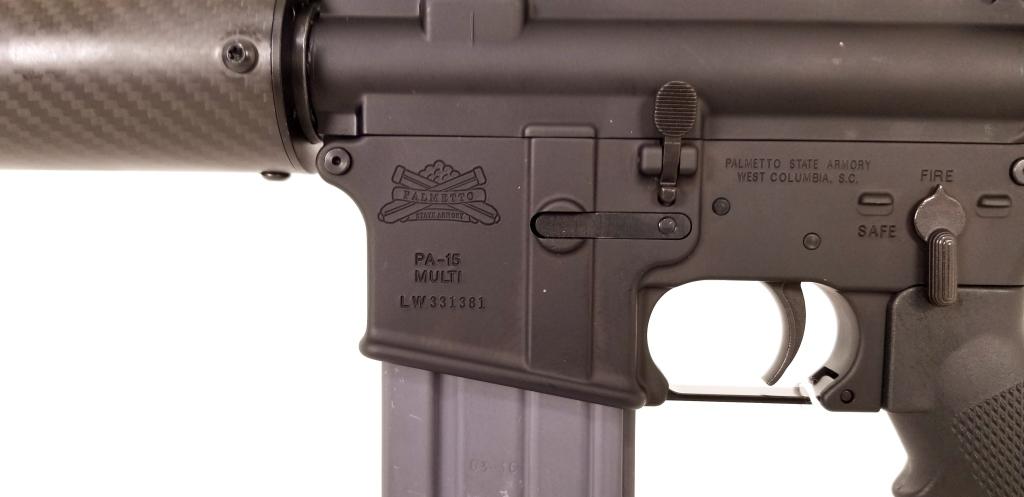 Psa Pa-15 Semi Auto Rifle With 5.56 Barrel