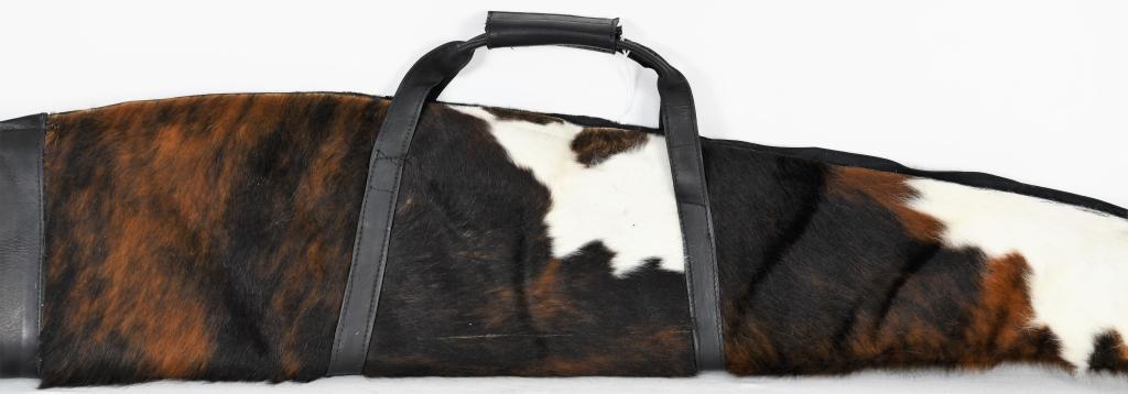 Cowhide Rifle Case - Chocolate NEW 52" Leather Han