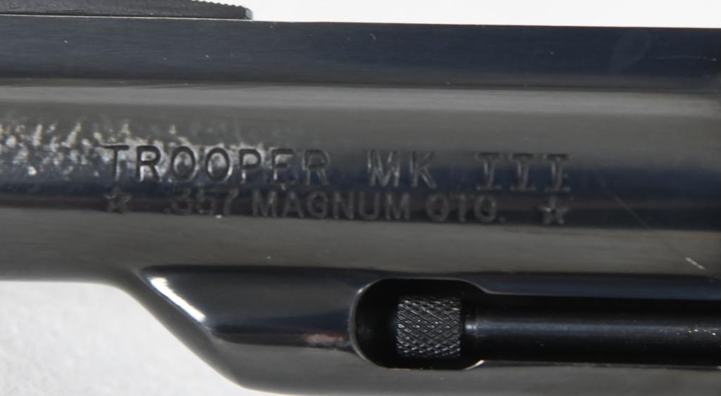 Colt Trooper MKIII .357 Magnum 4" Barrel