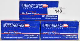 144 RDS OF ULTRA MAX .223 REMINGTON