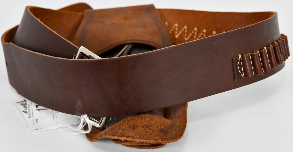 Hunter Heritage Leather Ammo Belt w/Holster