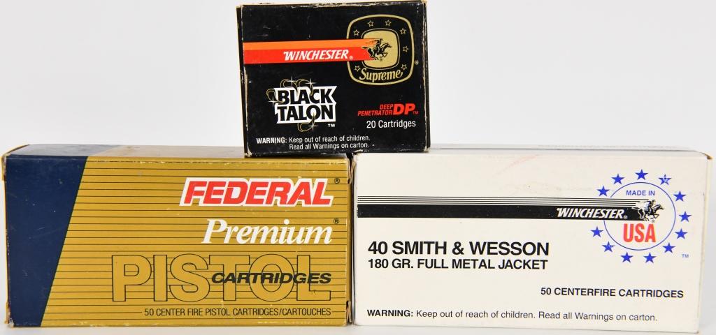 89 RDS OF 40 S&W AMMO