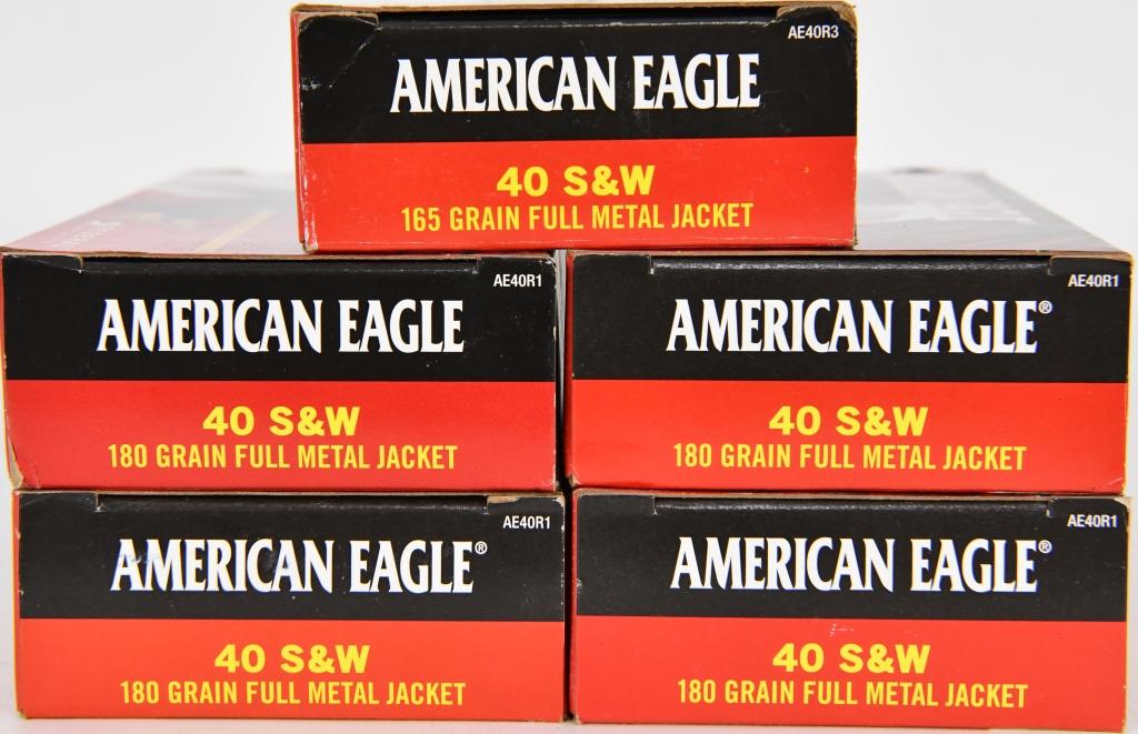 250 RDS OF AMERICAN EAGLE 40 S&W