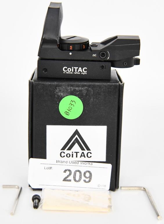 CoiTAC 4 Reticle Reflex Sight in box