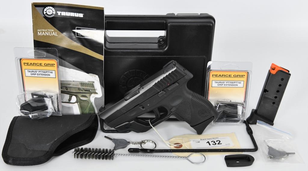 Taurus Slim PT740 .40 S&W W/ Crimson Trace Laser