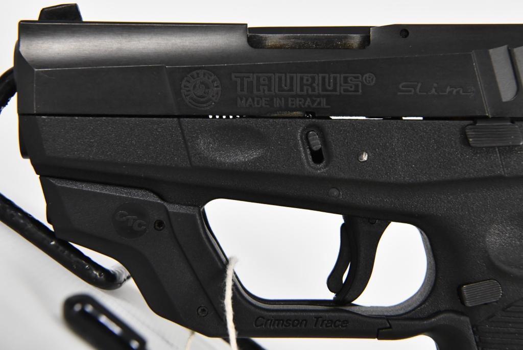 Taurus Slim PT740 .40 S&W W/ Crimson Trace Laser