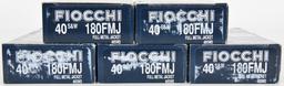 250 RDS OF FIOCCHI .40 S&W CARTRIDGES