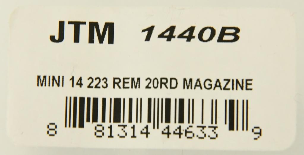 JTM Mini 14 223 Rem Bl 20 rd Magazines (3)