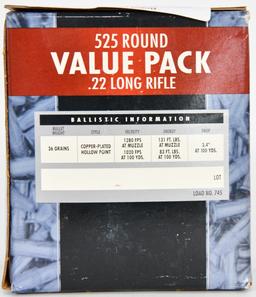 525 RDS OF FEDERAL .22 LR CHAMPION BRICK