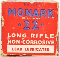 500 RDS OF MONARK RIMFIRE .22 LR CARTRIDGES