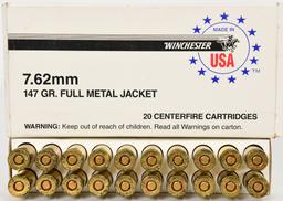 100 RDS OF 7.62 LAKE CITY MATCH & WINCHESTER