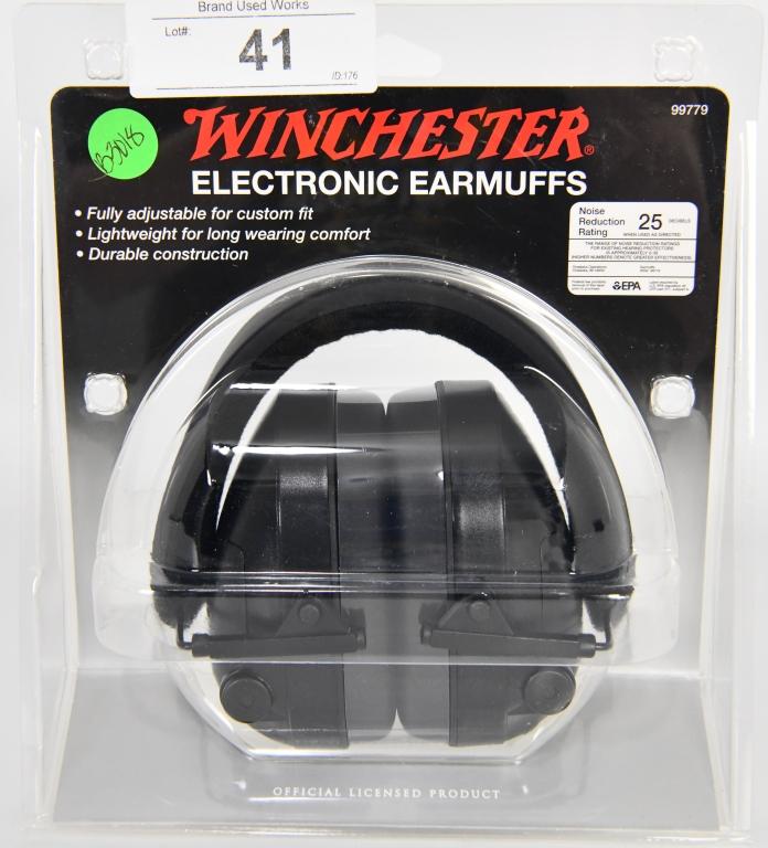 WINCHESTER NIP Electronic Earmuffs, 25 decibles