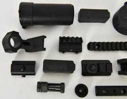Gunsmith Lot: misc items: Rails, Mounts Lens Cover
