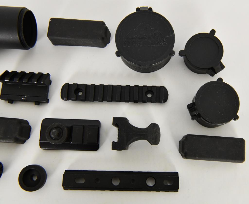 Gunsmith Lot: misc items: Rails, Mounts Lens Cover