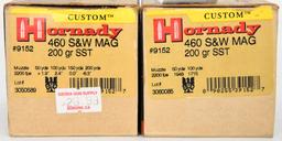 35 RDS OF HORNADY .460 S&W MAG