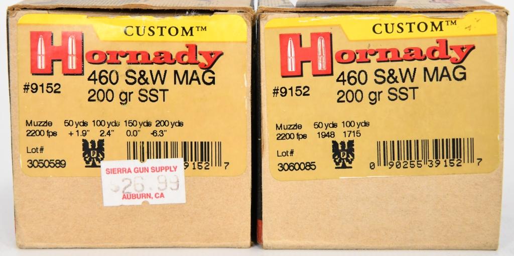 35 RDS OF HORNADY .460 S&W MAG