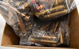 208 RDS OF MISC MILITARY .50 BMG BRASS CASING