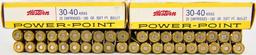 39 rds of 30-40 Krag ammunition 180 gr soft pt