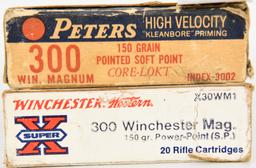 40 Rds of .300 Winchester Magnum Cartridges