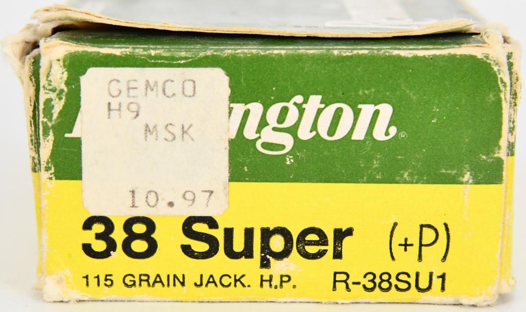 49 Rds of Remington .38 Super + P Cartridges