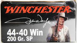 50 Rounds Of Winchester 44-40 Win John Wayne