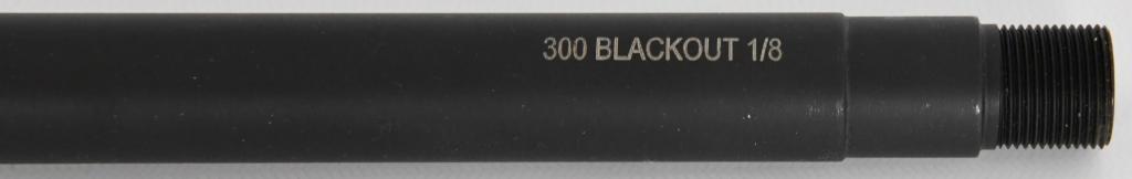 New 16" inch 300 AAC Blackout 1:8 Melonite Nitrid