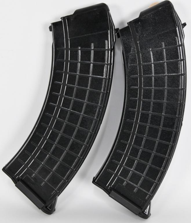 Lot of 2 NEW AK 47 7.62x39MM 30 rd Polymer mags