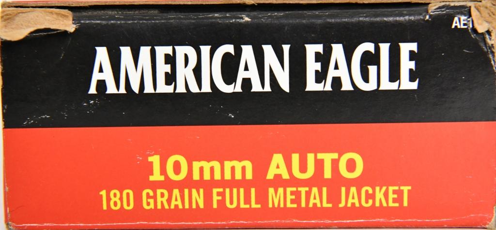 50 Rounds of American Eagle 10mm + 1lb Of Brass