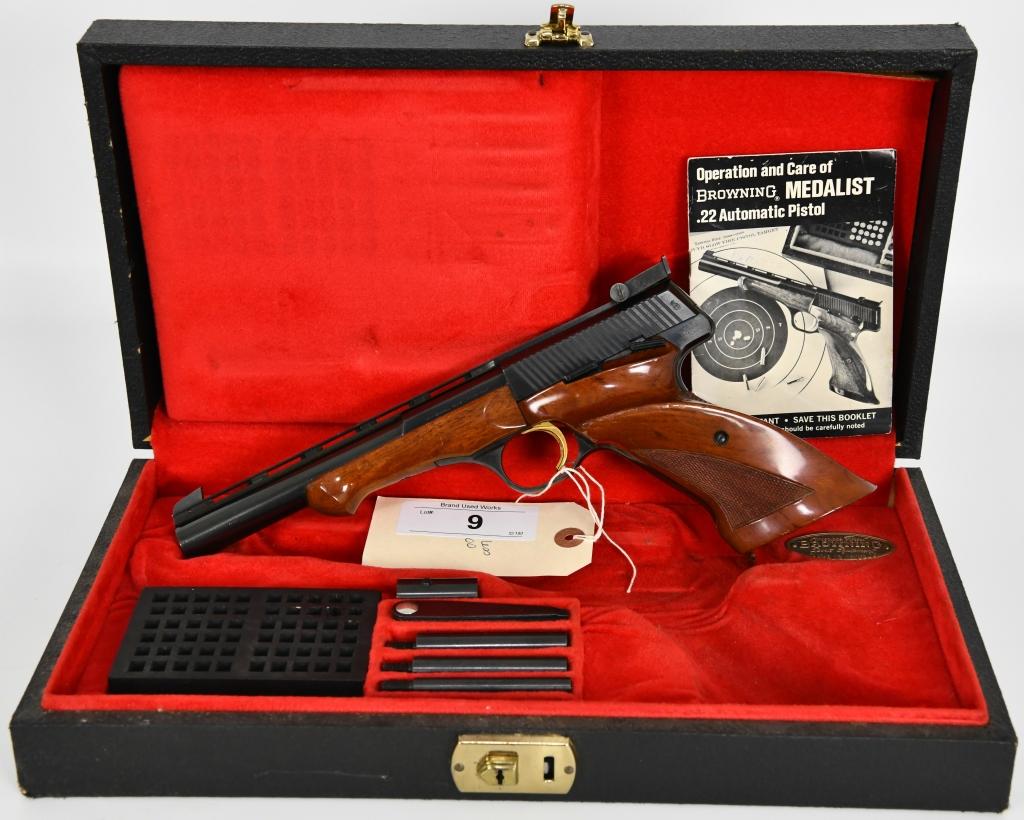 Belgium Browning Medalist Target Pistol